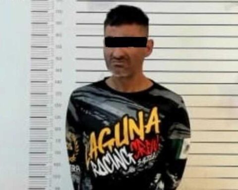 Detenido en Saltillo.