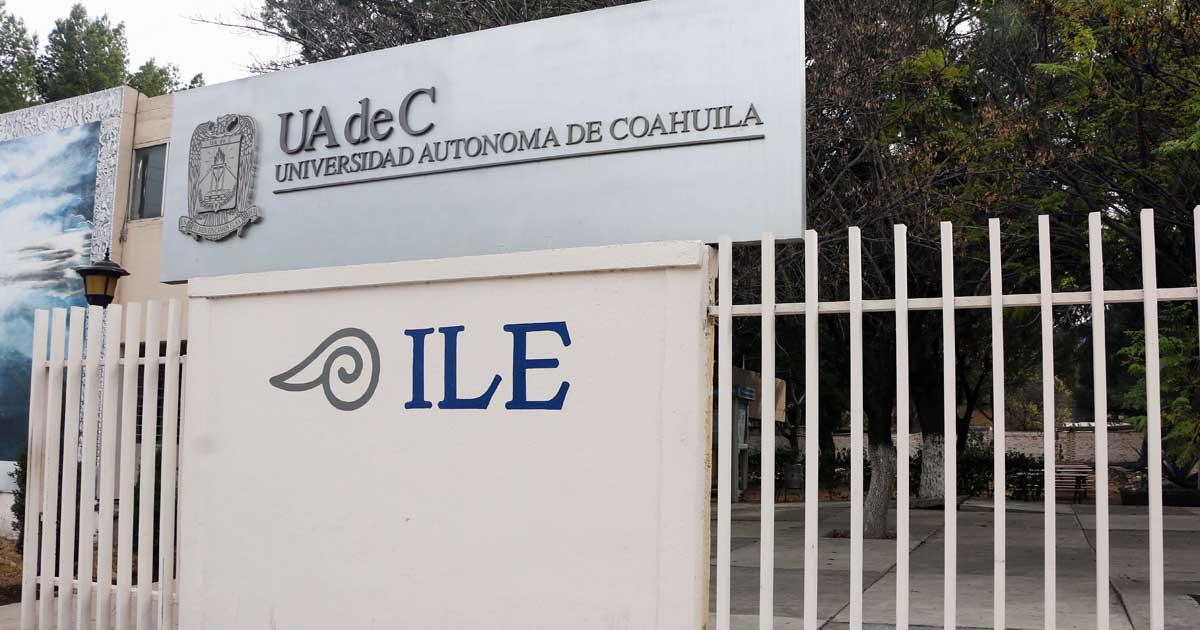 Fachada del Instituto de Lenguas Extranjeras de la UAdeC.