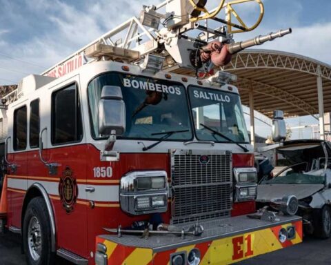 Camión de Bomberos de Saltillo.