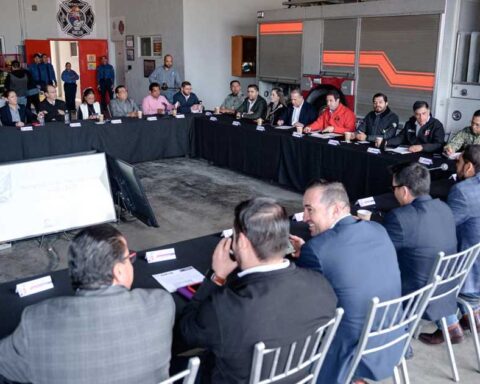 Reunión de Protección Civil.