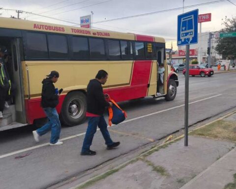 Autobús en Torreón.