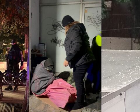 Protección Civil en Operativo Abrigo en Torreón.