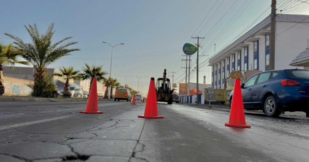 Obras en Torreón.