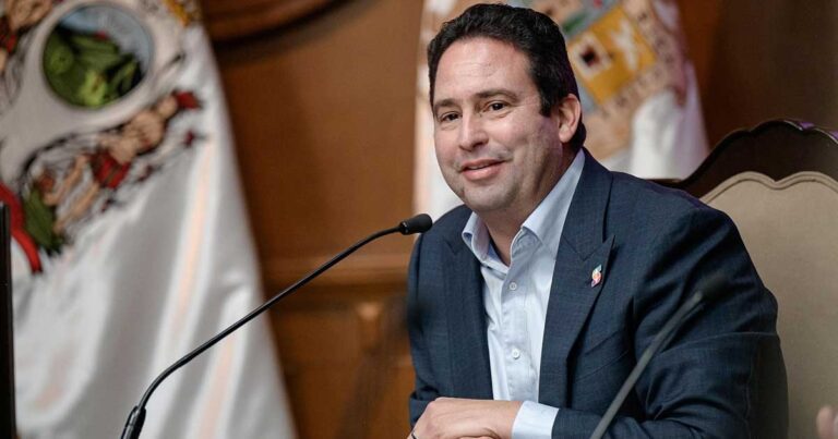 Javier Díaz, alcalde de Saltillo.
