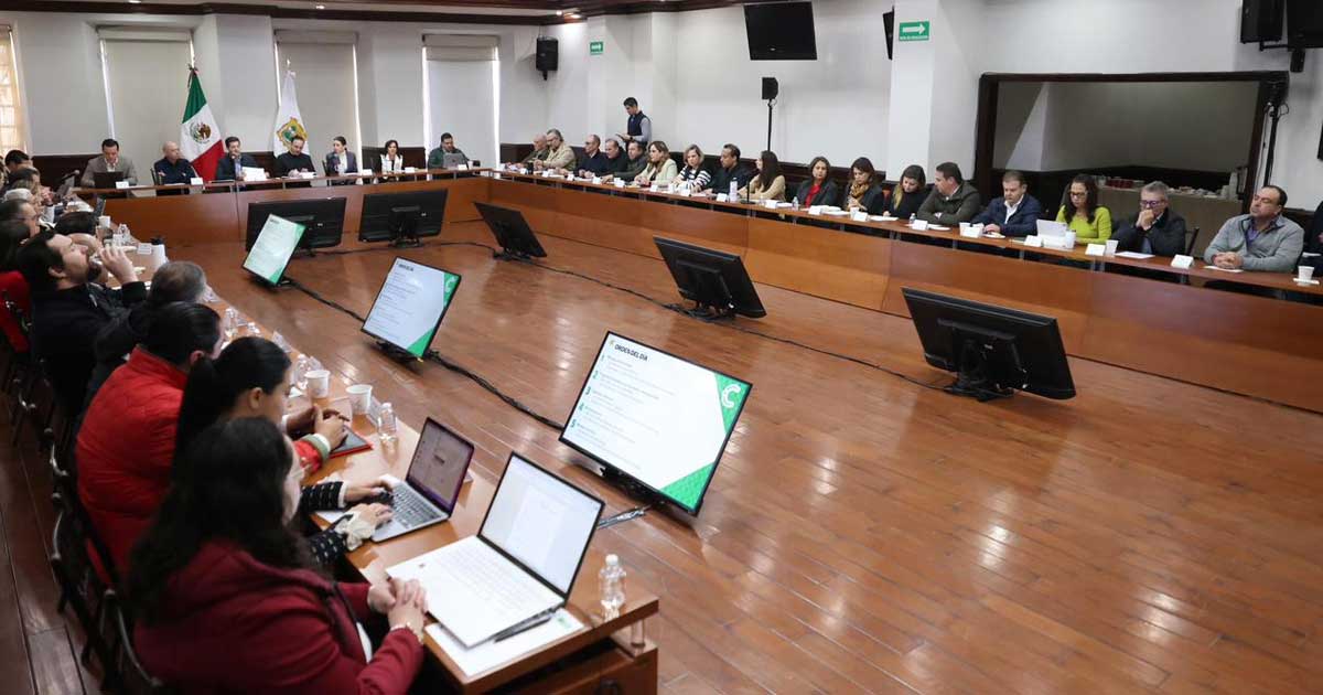 Reunión de gabinete en Coahuila.
