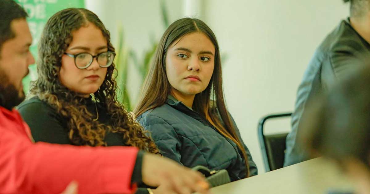 Integrantes del Cabildo Juvenil de Torreón.