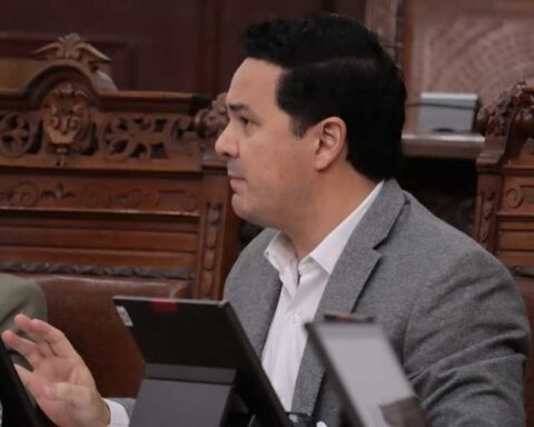 Gerardo Aguado, diputado del PAN, en el Congreso de Coahuila.