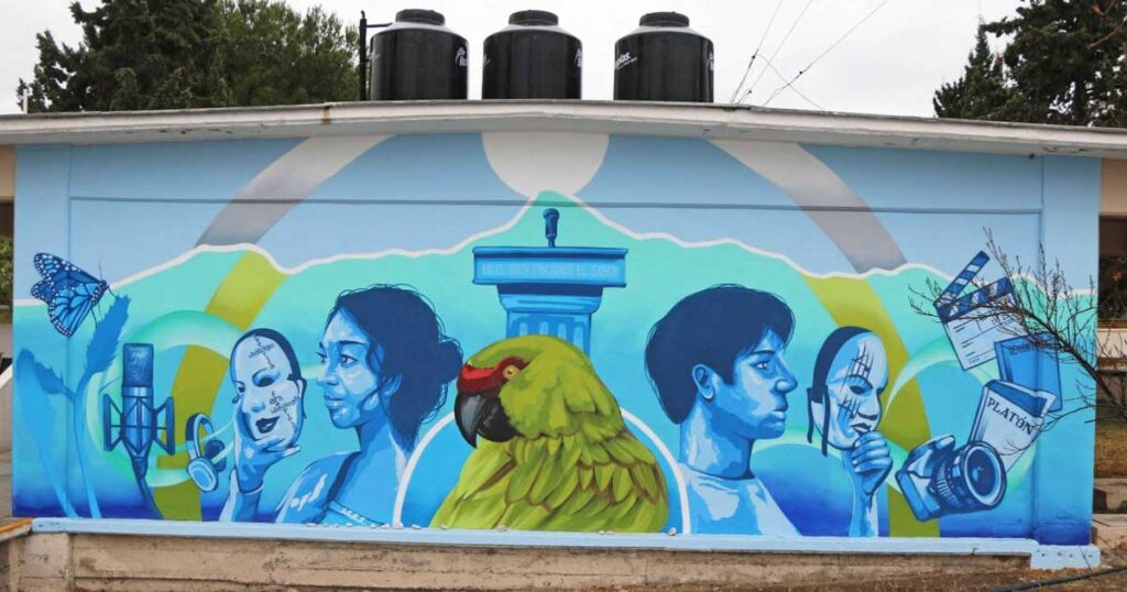 Mural en la UAdeC.