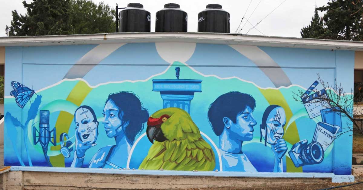 Mural en la UAdeC.