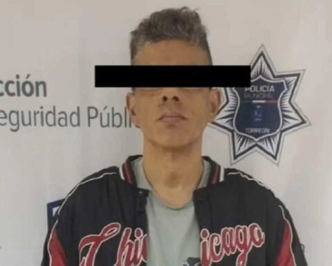 Hombre detenido en Torreón.