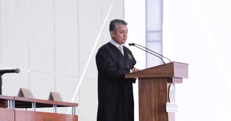 Miguel Mery Ayup, magistrado presidente del Poder Judicial en Coahuila.