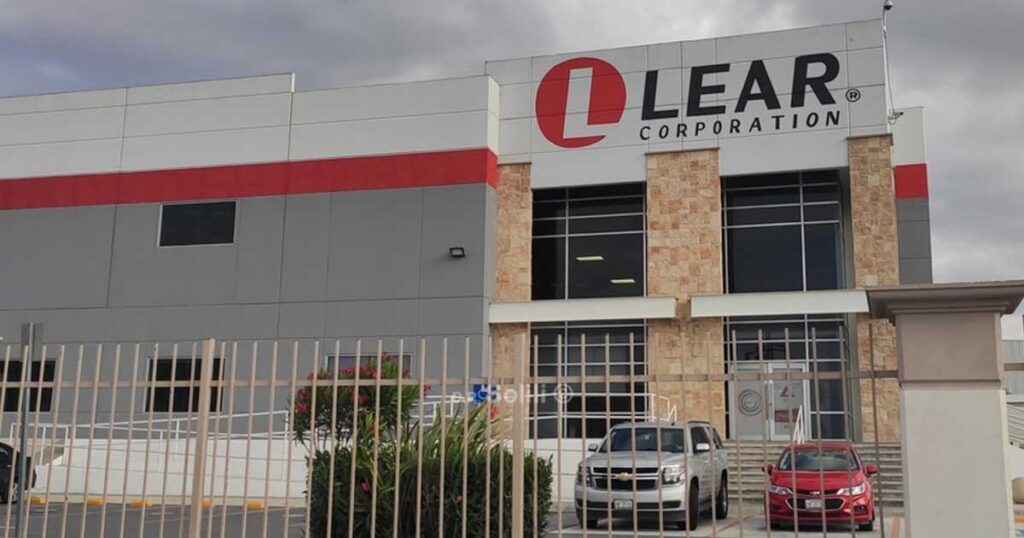 Fachada de la empresa Lear