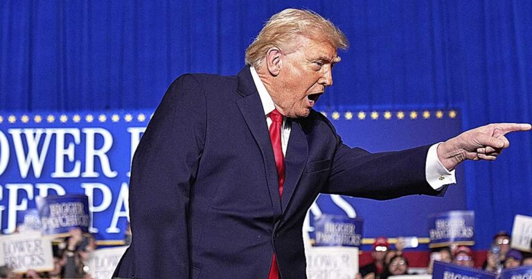 Donald Trump, presidente de Estados Unidos.