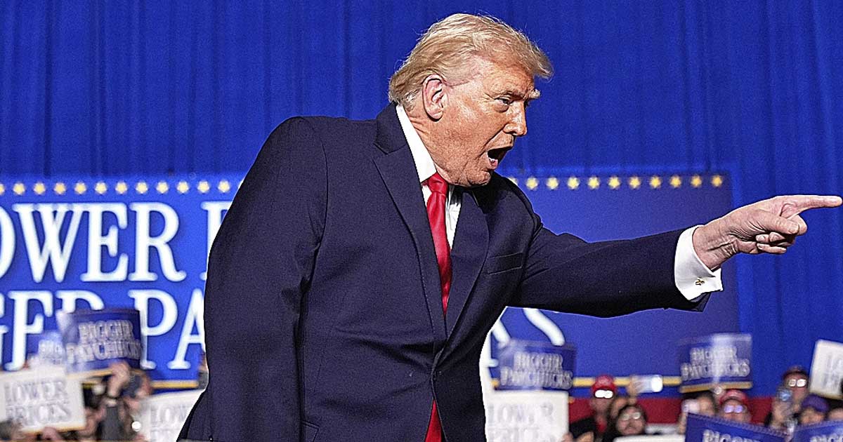 Donald Trump, presidente de Estados Unidos.