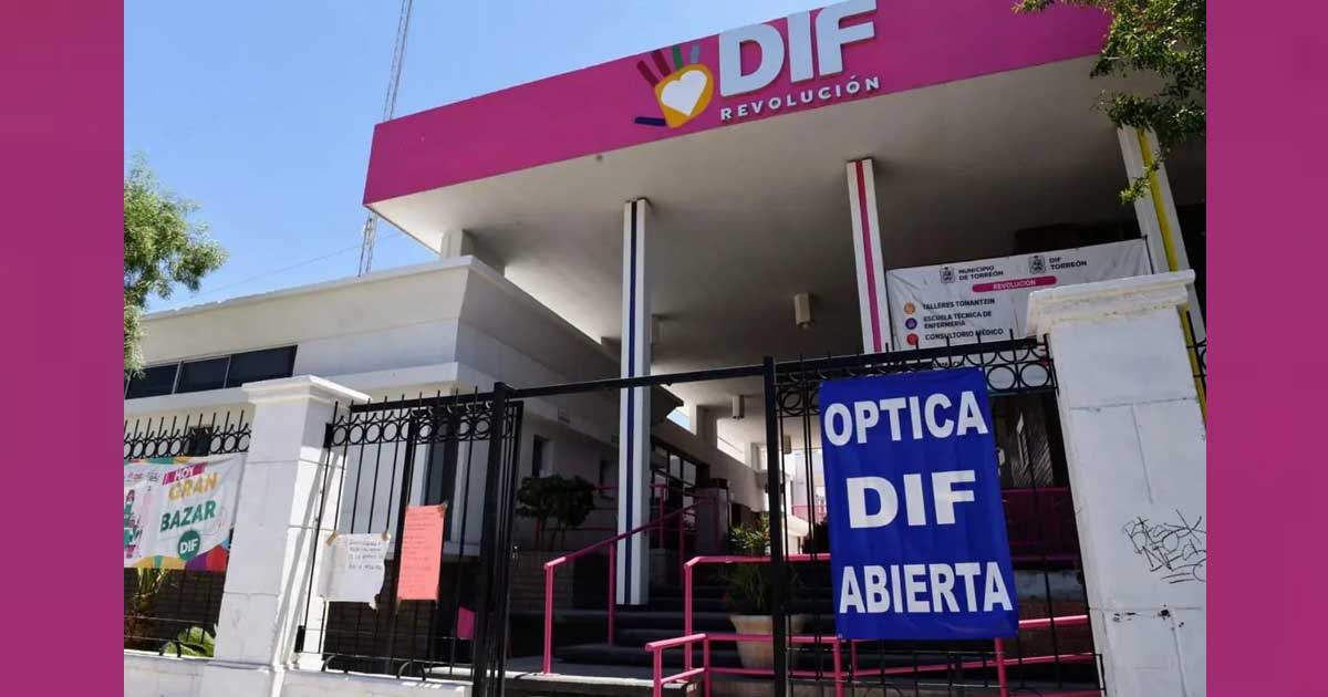 Exterior del DIF Torreón.