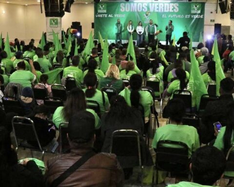 Militancia en evento de PVEM en Torreón.