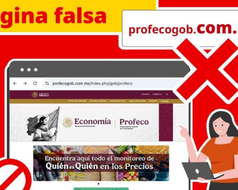 Profeco página falsa