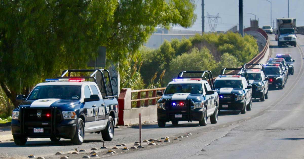 Policía Municipal en Ramos Arizpe.