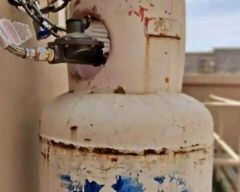 Tanque de gas.