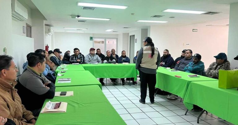 Capacitación a transportistas para actuar ante situaciones de violencia.