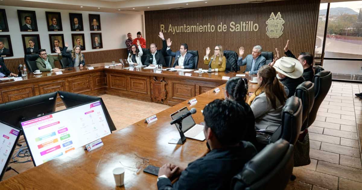 Consejo Municipal del Presupuesto Participativo en Saltillo.