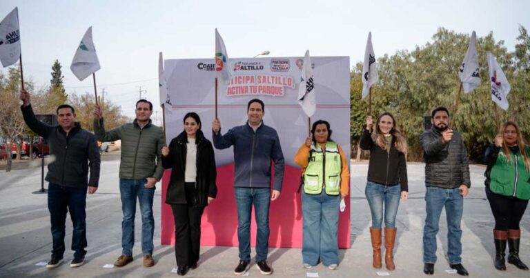Proyecto Activa tu Parque en Saltillo.