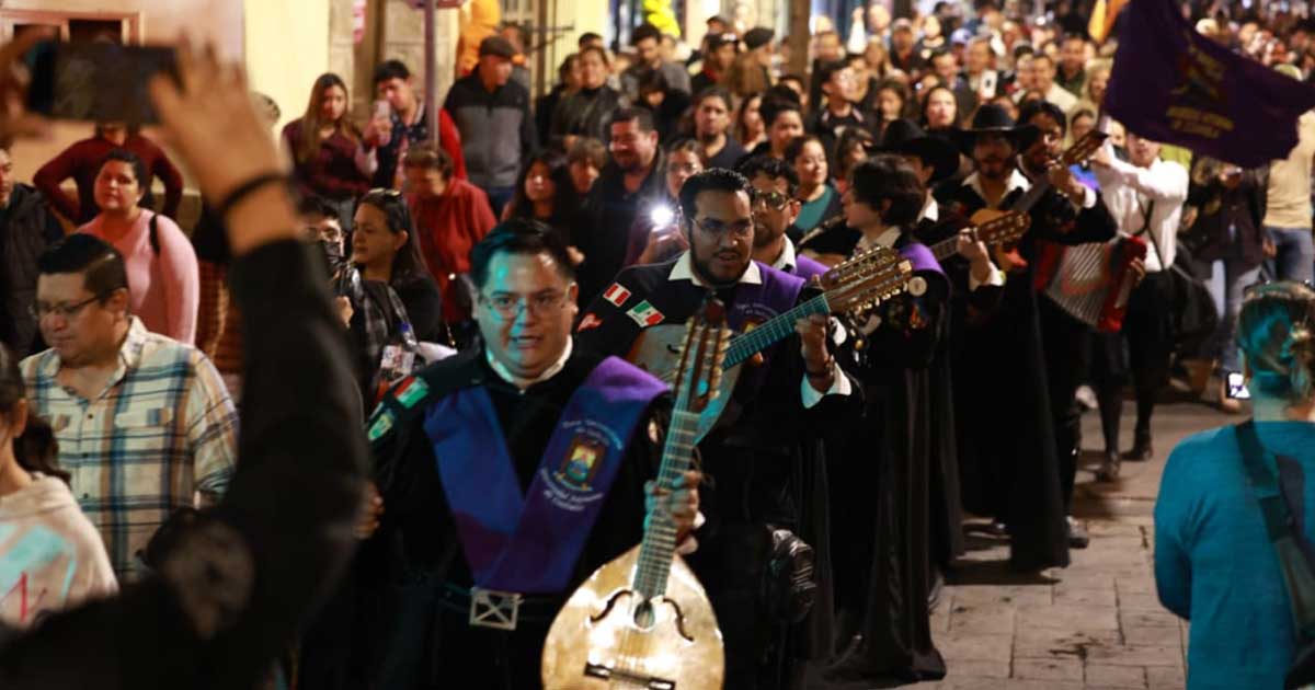 Callejoneada en Saltillo.