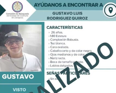 Ficha de búsqueda del joven reportado como desaparecido en Torreón.