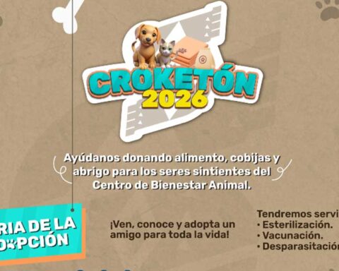 Imagen promocional del Croquetón 2026 en Saltillo.