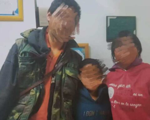 Las tres personas reportadas como desaparecidas.