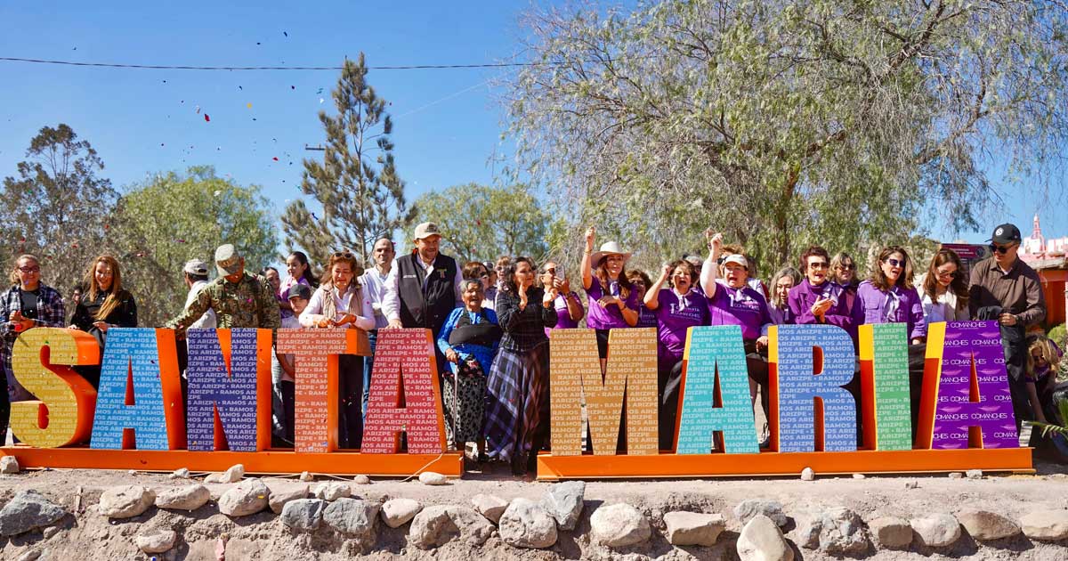 Comanches en comunidad de Ramos Arizpe.