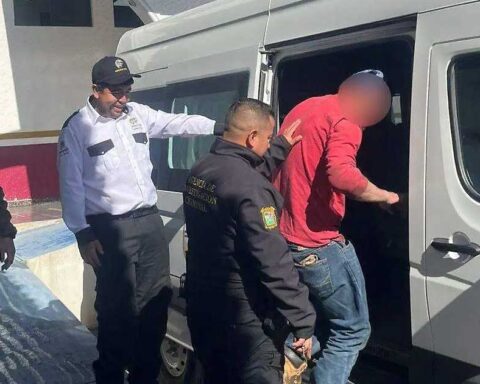 Hombre estadounidense detenido en Saltillo.