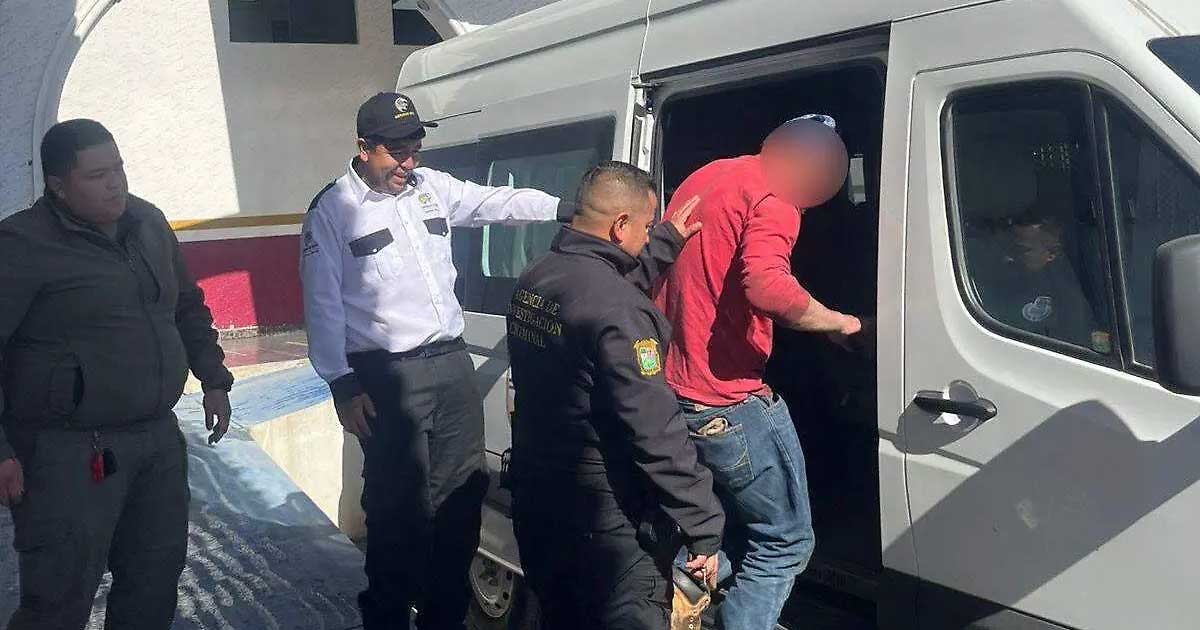 Hombre estadounidense detenido en Saltillo.