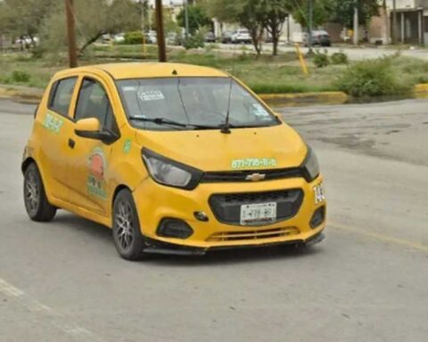 Taxi en Torreón.