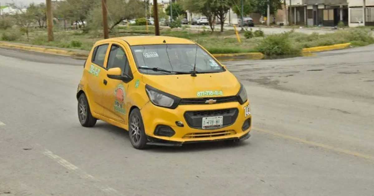 Taxi en Torreón.