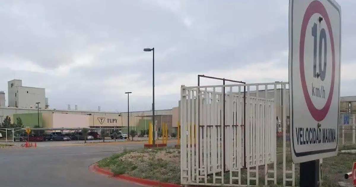 Fachada de la planta de Tupy.