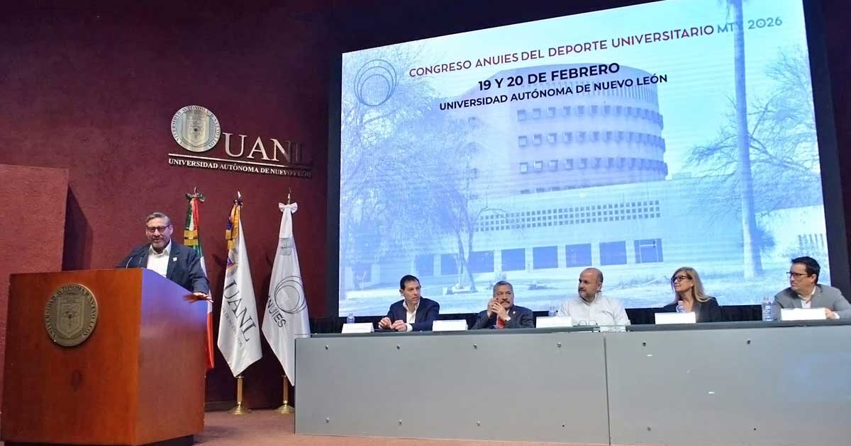 Congreso ANUIES en Monterrey, Nuevo León.