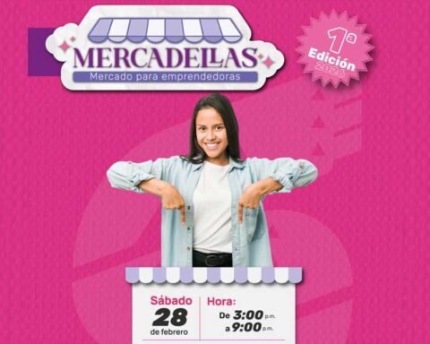 Flyer del Mercadellas en Saltillo.