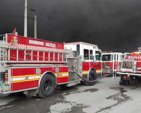 Camión de Bomberos de Saltillo.