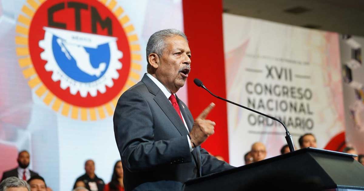 Tereso Medina, secretario general de la CTM nacional.