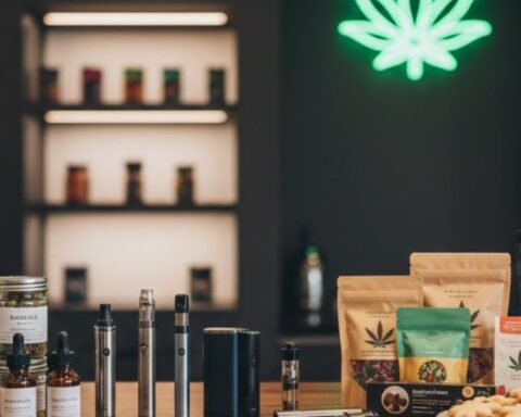 productos a base de marihuana