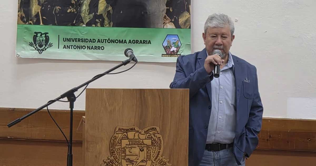 Edgardo Cervantes, director de la UAAAN Unidad Laguna.