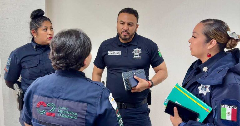 Elementos de la Policía de Torreón.