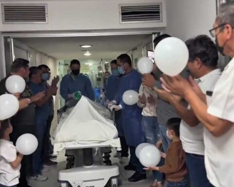 Despiden en el IMSS a donadora de órganos en Saltillo.