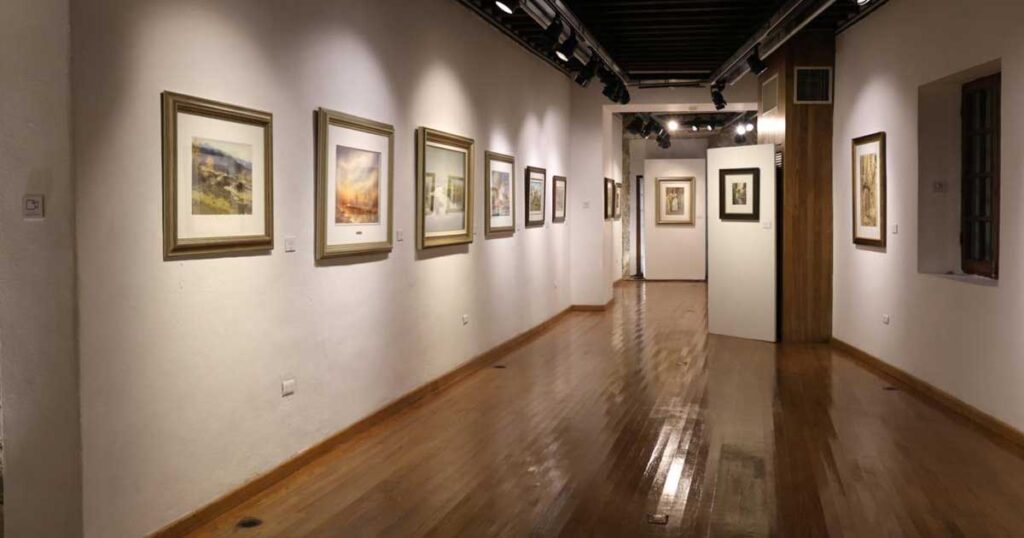 Exposición en el Museo de Palacio de Gobierno en Saltillo.
