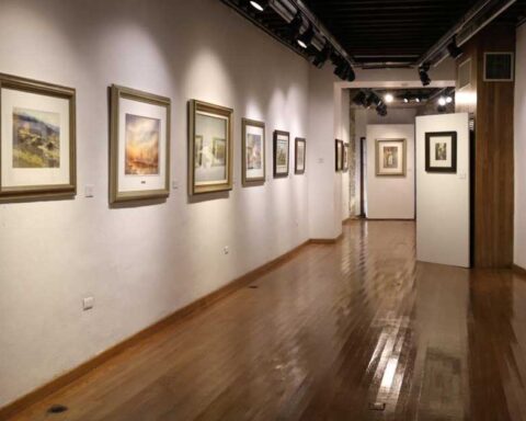 Exposición en el Museo de Palacio de Gobierno en Saltillo.