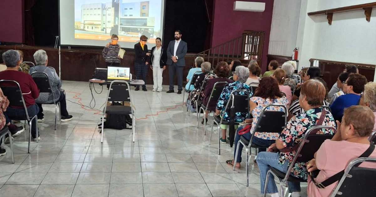 Plática de salud en Ramos Arizpe.