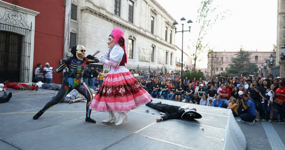 Número cultural en Saltillo.