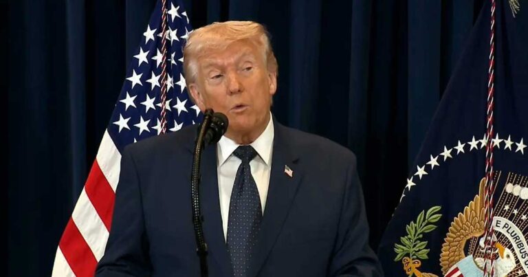 Donald Trump, presidente de Estados Unidos.