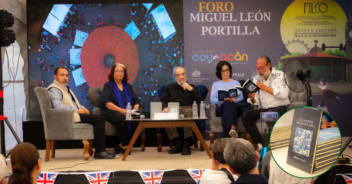 Presentación del libro de Abraham Nuncio en la FILCO 2026.